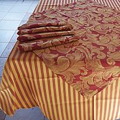 Tablecloth embroidery filet.Italy
