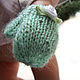 Order Doll mittens 5 cm knitted mint. BarminaStudio (Marina)/Crochet (barmar). Livemaster. . Clothes for dolls Фото №3