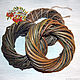 Base for a new year's wreath made of hazel, 20-29 cm, Natural materials, Moscow,  Фото №1