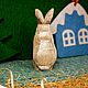 Wooden Toy Souvenir Rabbit. Miniature figurines. Shop Oleg Savelyev Sculpture (Tallista-1). My Livemaster. Фото №4