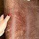 Растишка Maya Chocolate 1.2-1.4мм, Италия. Кожа. Дарья. Ярмарка Мастеров.  Фото №5