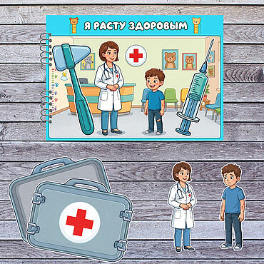 Цифровые товары ручной работы. Ярмарка Мастеров - ручная работа Я расту здоровым. Handmade.