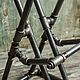 Bar stool made of water pipes ' Dukstas'. Chairs. uloft. My Livemaster. Фото №6