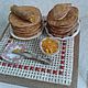 Order Food for dolls - crepes on the plate for dollhouse miniature. MiniDom (Irina). Livemaster. . Doll food Фото №3