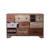 Для дома и интерьера handmade. Livemaster - original item Solid chest of drawers, GOBIND 12 drawers. Handmade.