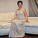 Knitted dress evere Severe flaxs. Dresses. Natalia Bagaeva knitting (nbagaeva). Online shopping on My Livemaster.  Фото №2