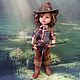 OOAK Paola Reina. Billy the Cowboy, Western. Custom. kuklandia-maria. Online shopping on My Livemaster.  Фото №2