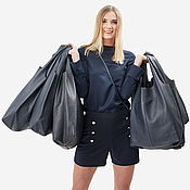 Сумки и аксессуары handmade. Livemaster - original item Blue Bag bag string Bag medium Package shopper t shirt Bag hobo. Handmade.