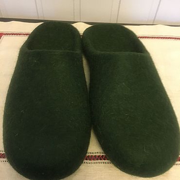 Обувь ручной работы. Ярмарка Мастеров - ручная работа Тапочки Еловые. Handmade.