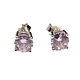 Pink stud Earrings 'Ruby Radiance' stud Earrings. Stud earrings. Irina Moro. My Livemaster. Фото №4