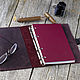 Glider A5 notebook made of genuine leather. Planner Notebooks. KullikovCraft. My Livemaster. Фото №4