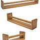 Bathroom shelf, 30 cm/Free delivery by agreement. Shelves. Foxwoodrus. My Livemaster. Фото №5