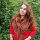 Knitted bactus, knitted shawl, Italian kid mohair, Shawls, Ozersk,  Фото №1