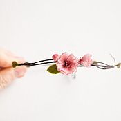 Украшения handmade. Livemaster - original item Copy of Sakura choker, Gift for women. Handmade.