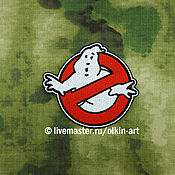 Материалы для творчества handmade. Livemaster - original item patch GHOSTBUSTERS Ghostbusters. Handmade.