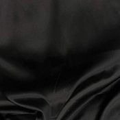 Материалы для творчества handmade. Livemaster - original item Fabric: Black satin silk with elven. Handmade.