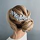 Decoration with blue flowers for the bride's hairstyle, Hair Decoration, Leninogorsk,  Фото №1