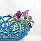 Fruit Bowl Bluebells. Bowls. Elena Zaychenko - Lenzay Ceramics. Online shopping on My Livemaster.  Фото №2