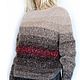 Джемпер "Fancy №8" из кидмохера на шелке. Джемперы. Ирина(shvilinka.knit). Ярмарка Мастеров.  Фото №5