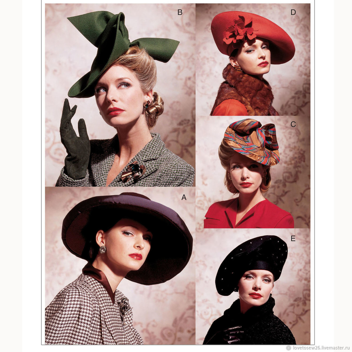 Шляпы женские фетровые (93 фото)