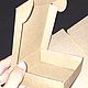  Коробочка для упаковки крафт квадратная, Коробки, Ланьчжоу,  Фото №1