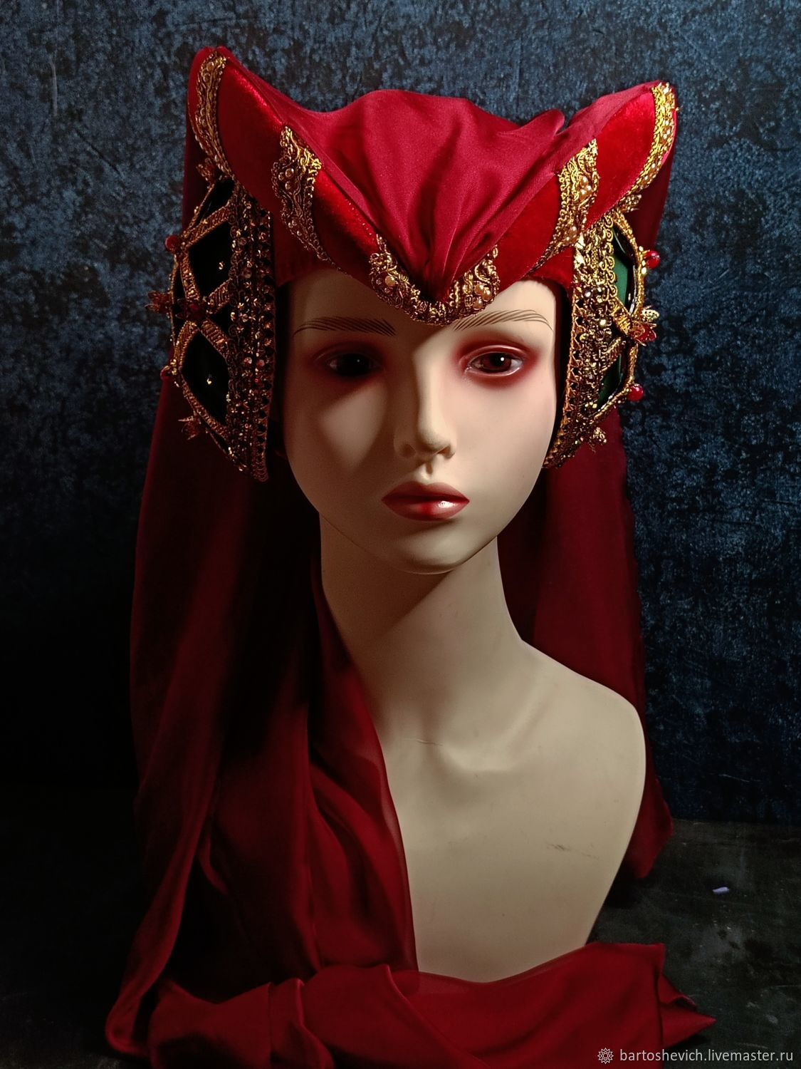 Medieval headdress 'Marion', Carnival Hats, St. Petersburg,  Фото №1