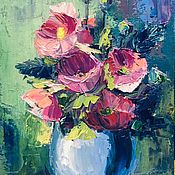 Картина с тюльпанами «Тюльпаны для мамы» 35х25