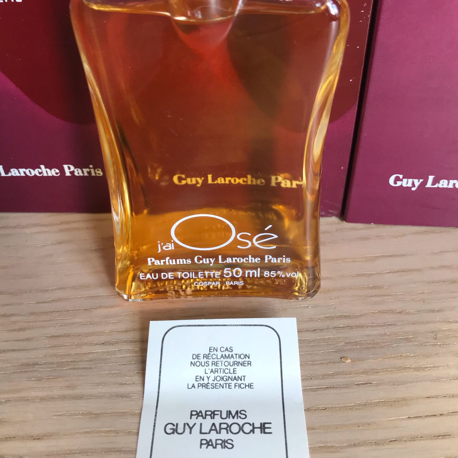 J ai ose laroche. Guy Laroche Jai ose w EDP 15 ml. J'ai ose guy Laroche.