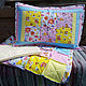 Set for a baby cot 'Multicolored', Blanket, Verhnij Mamon,  Фото №1