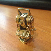 Сувениры и подарки handmade. Livemaster - original item Keychain total station Nikon. Handmade.