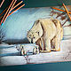 Картина пастелью "Медведица и медвежата", Картины, Анапа,  Фото №1
