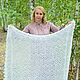  Down shawl 'Warm winter' openwork knitted. Shawls. Down shop (TeploPuha34). Online shopping on My Livemaster.  Фото №2