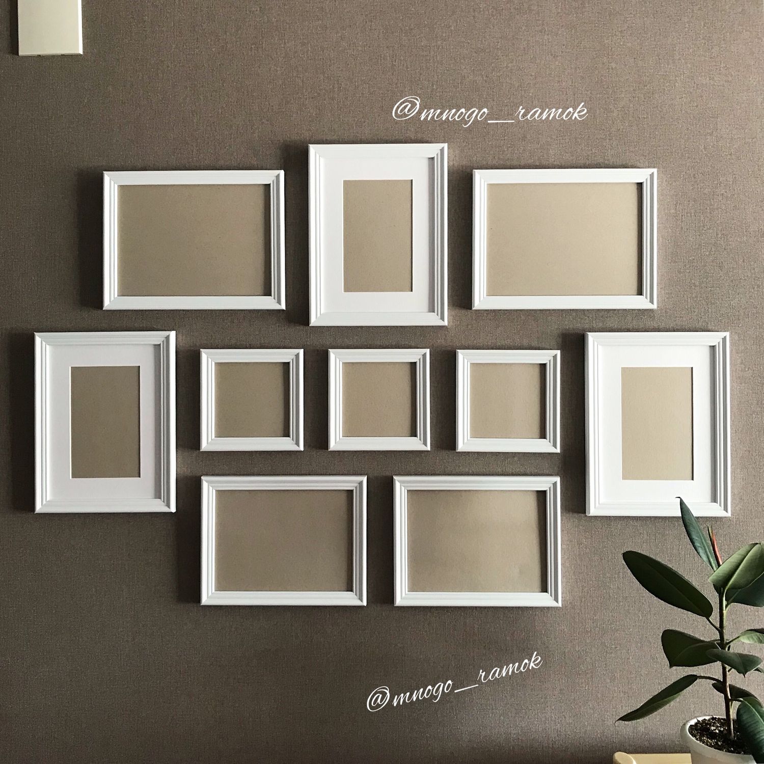 Рамки под фотографии на стену размеры