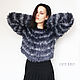Women's sweater short and striped. Sweaters. CUTE-KNIT by Nata Onipchenko. Online shopping on My Livemaster.  Фото №2