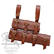 Leather bag belt