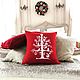 Pillow with embroidery ' Fairy tree'. Pillow. Shpulkin dom. Online shopping on My Livemaster.  Фото №2