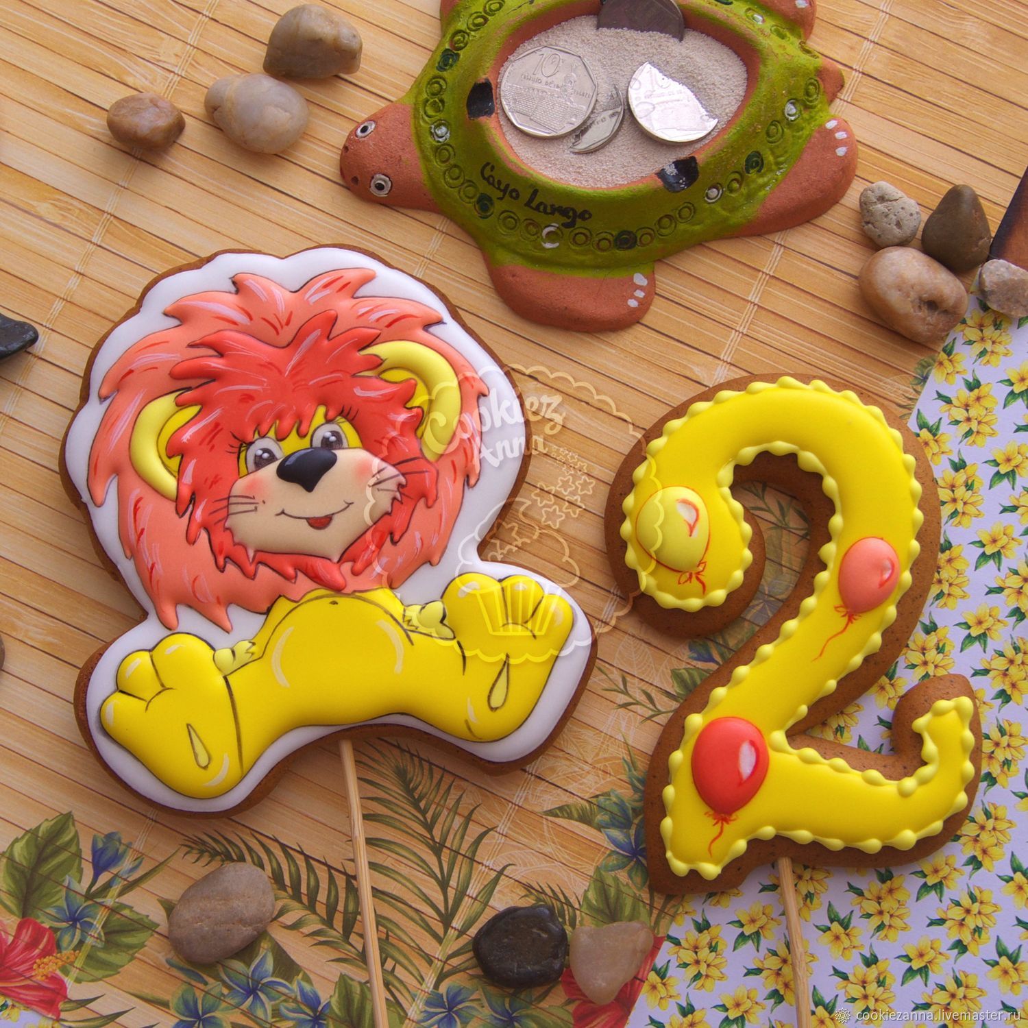 Gingerbread with a lion cub, Gingerbread Cookies Set, St. Petersburg,  Фото №1