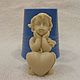 Silicone mold for soap 'the Child with heart', Form, Arkhangelsk,  Фото №1