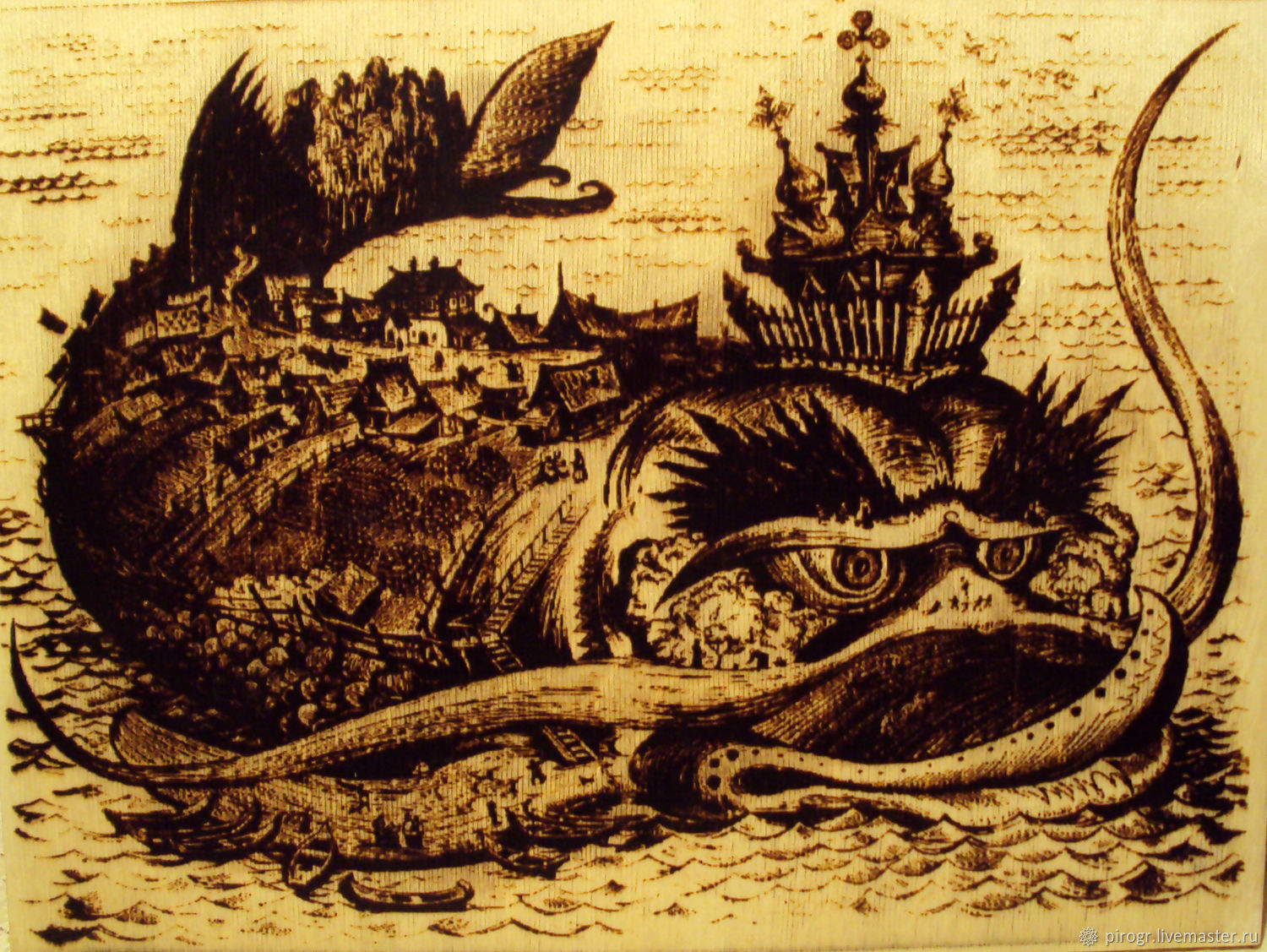 Рыба кит Славянская мифология