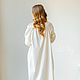 Order Nightgown made of vanilla cotton. Delicate Clothing Store (Daria). Livemaster. . Combination Фото №3