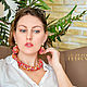 Jewelry sets: Necklace and earrings : ' Flames', Jewelry Sets, St. Petersburg,  Фото №1