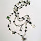 With pendant with hypersthene, chrome-diopside, and a moonstone. Necklace. Sonia Dov jewellery. My Livemaster. Фото №6