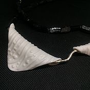Украшения handmade. Livemaster - original item Necklace One Day. Handmade porcelain, Cheryl, silver 925. Handmade.