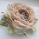 Brooch flower fabric chiffon rose ' Sarita'. Brooches. fioridellavita. Online shopping on My Livemaster.  Фото №2