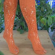 Аксессуары handmade. Livemaster - original item Knitted stockings 