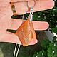 Order Healing amber pendant made of raw amber. BalticAmberJewelryRu Tatyana. Livemaster. . Pendant Фото №3
