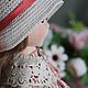 Полина интерьерная текстильная кукла. Интерьерная кукла. Елена Мельн....Барышни из Прованса. (MelnikovaElena). Ярмарка Мастеров.  Фото №6