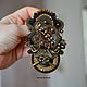 Order Brutal Pirate brooch, made in the soutache technique. VeninnaS. Livemaster. . Brooches Фото №3