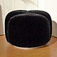 Copy of Hat mens. Classic ushanka mink and natures. leather or suede, Caps, Ekaterinburg,  Фото №1
