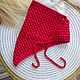 Косынка кроше с бисером и пайетками. Косынки. Мария Попова. Интернет-магазин Ярмарка Мастеров.  Фото №2